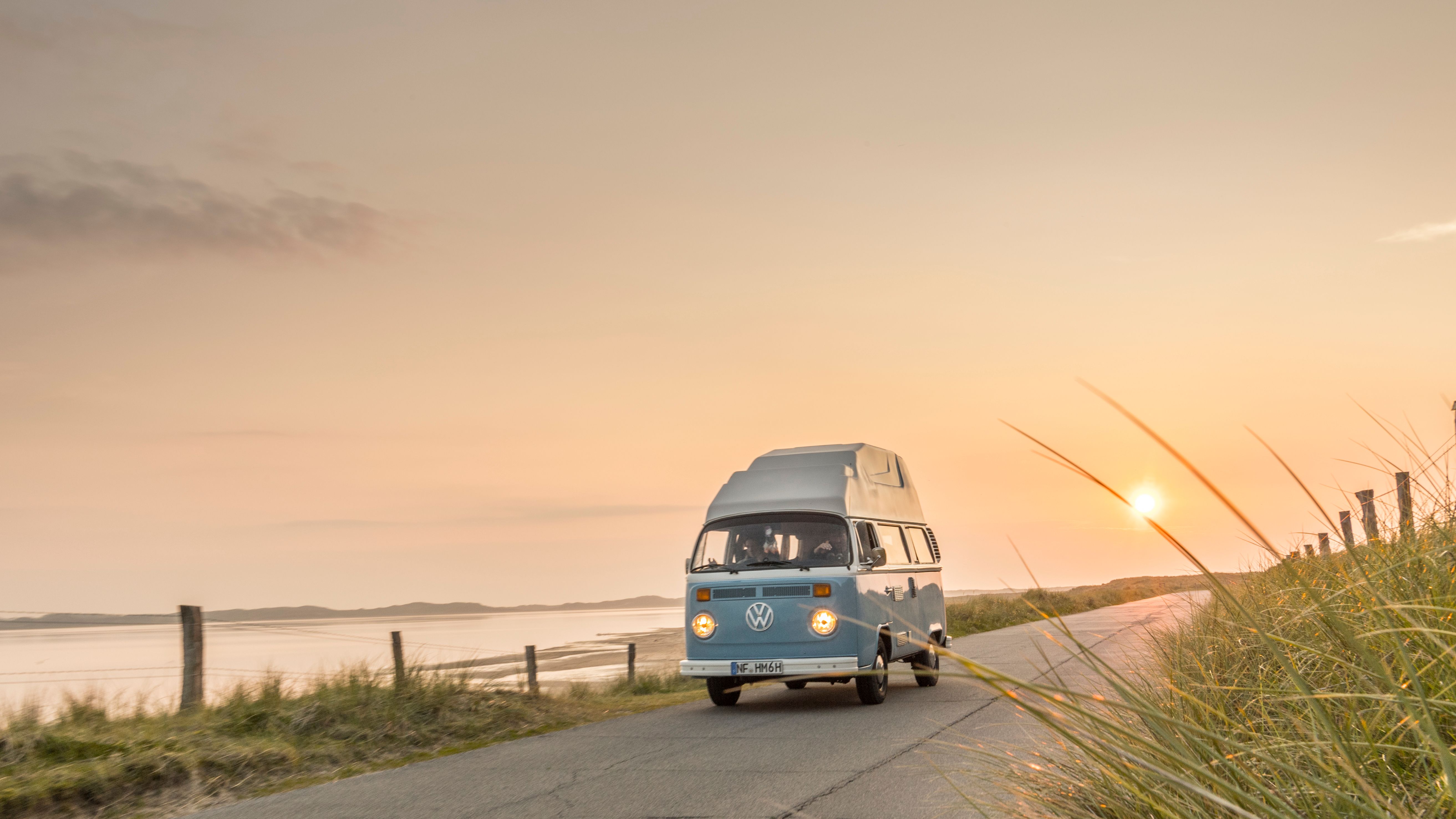 Sylt unterwegs mit dem Bulli